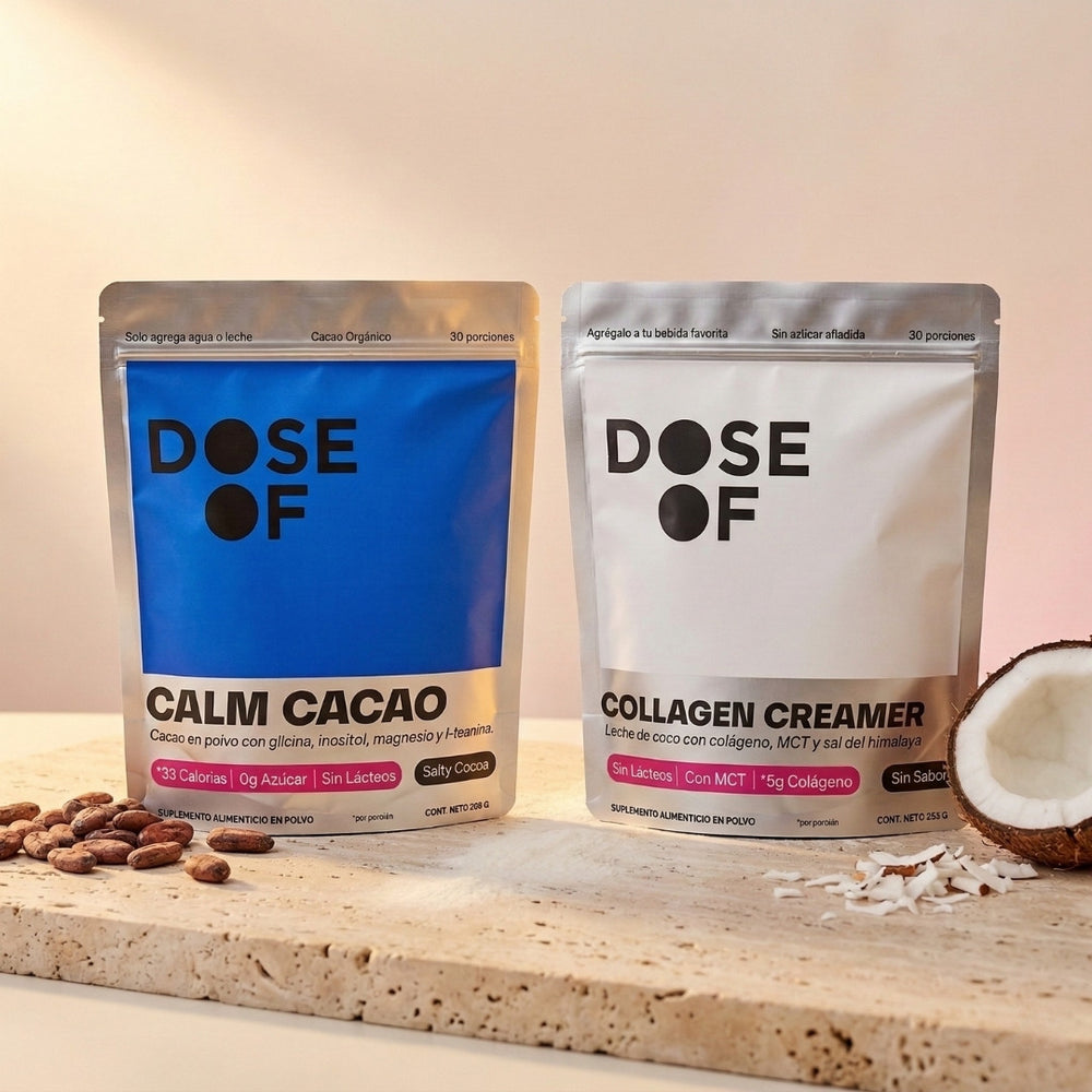 kit relajación | calm cacao y colágeno creamer
