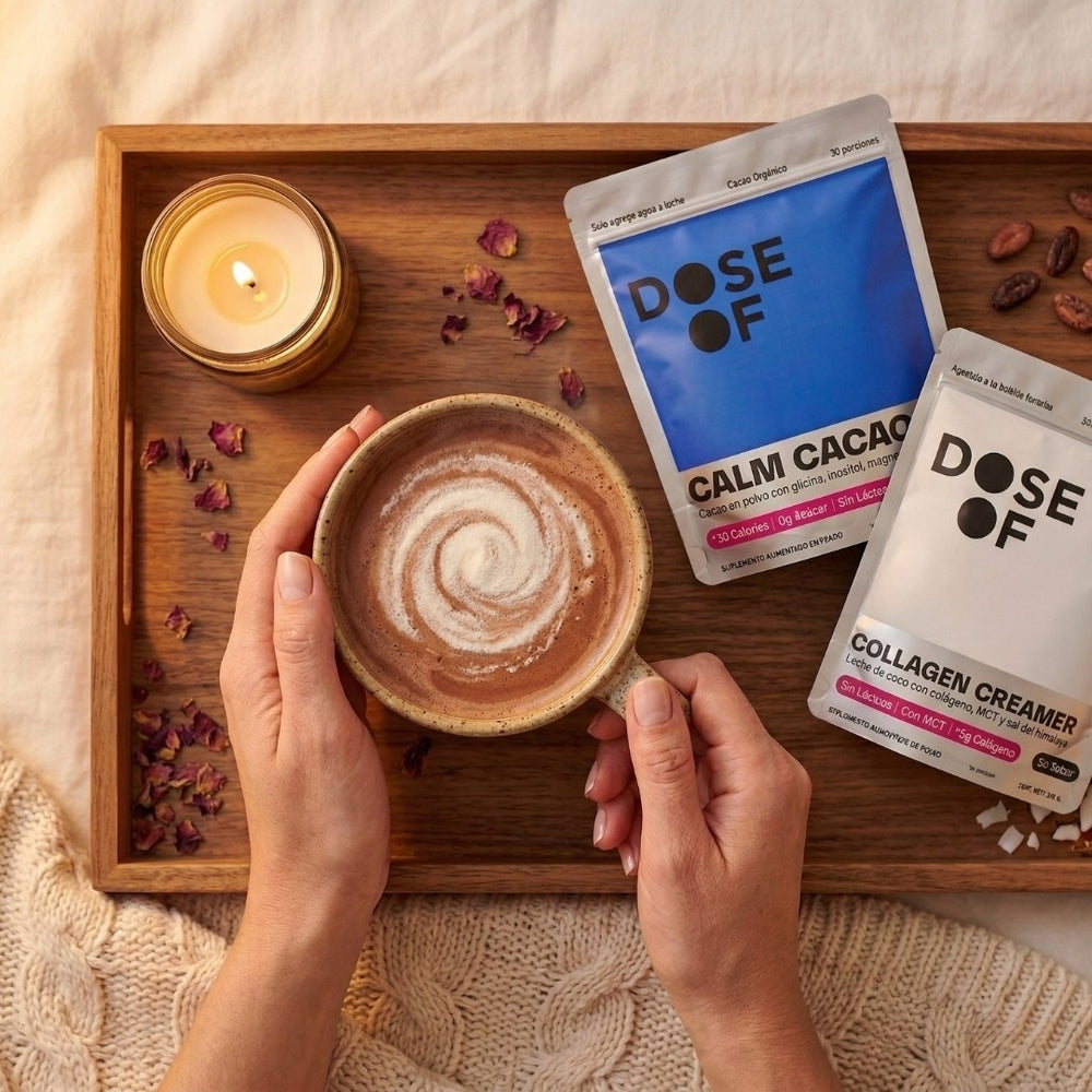 calm cacao y colagen creamer | kit relajacion
