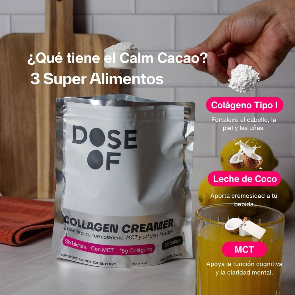 Ingredientes Collagen Creamer Dose of