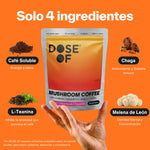 ingredientes mushroom coffee dose of