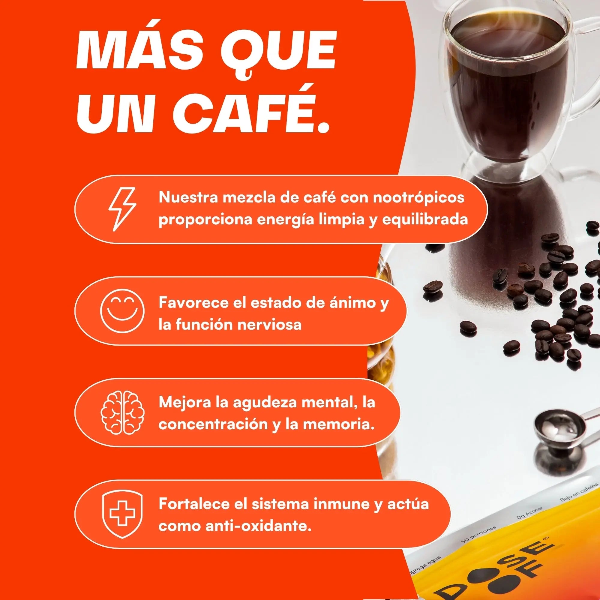 Kit Energía y Sueño | Café Funcional + Calm Cacao | Activa tu día y relájate por la noche - Dose Of