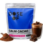 Calm Cacao Dose Of - Suplemento natural para dormir con magnesio, inositol, L-teanina y glicina