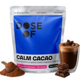 Calm Cacao Dose Of - Suplemento natural para dormir con magnesio, inositol, L-teanina y glicina