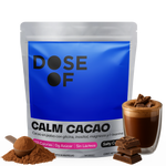 Calm Cacao Dose Of - Suplemento natural para dormir con magnesio, inositol, L-teanina y glicina