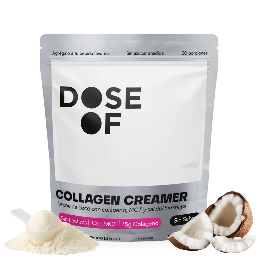 Colágeno Creamer Dose Of - Creamer funcional con colágeno tipo I, MCT y leche de coco