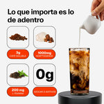 Ingredientes cafe con hongos