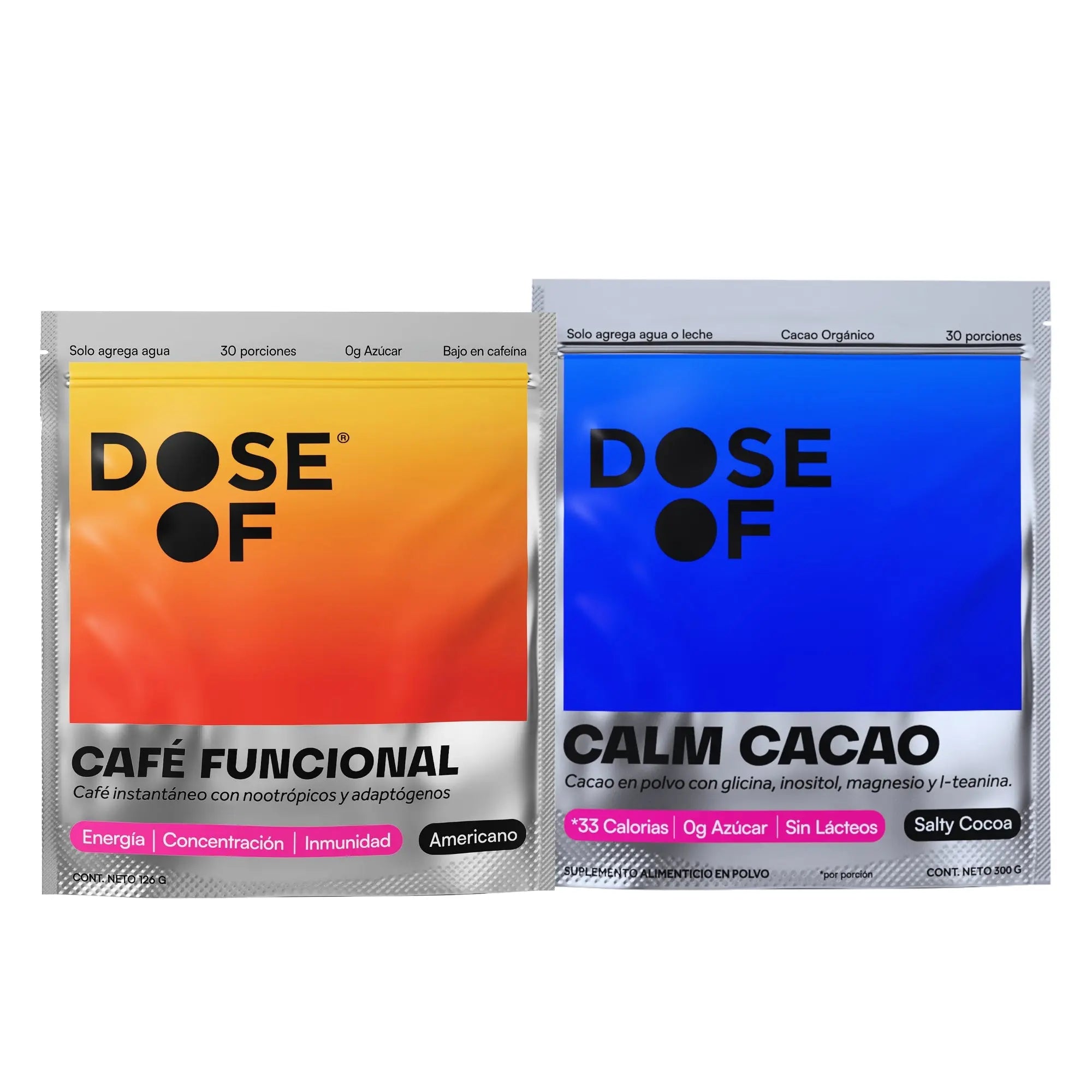 Kit Día y Noche | Café con hongos adaptógenos + Calm Cacao