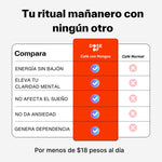 Mushroom coffee vs cafe normal