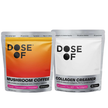 Kit Energía | Café con hongos adaptógenos y colágeno Creamer