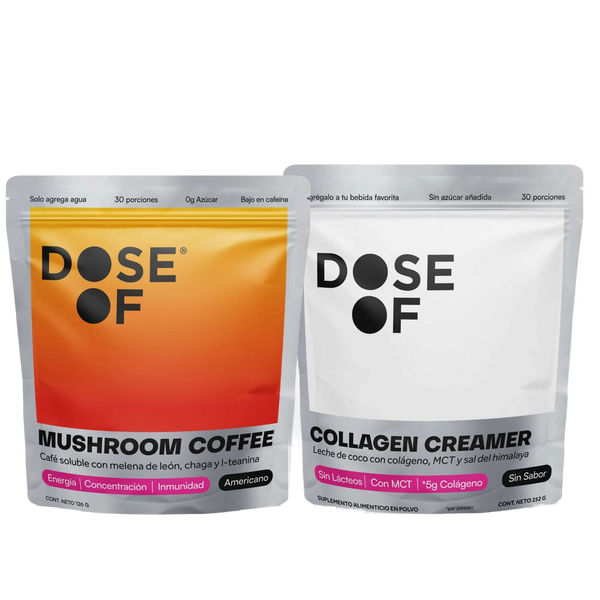Kit Energía | Café con hongos adaptógenos y colágeno Creamer