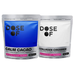 Kit Relajación Dose Of - Suplemento natural para dormir con Calm Cacao y colágeno tipo 1